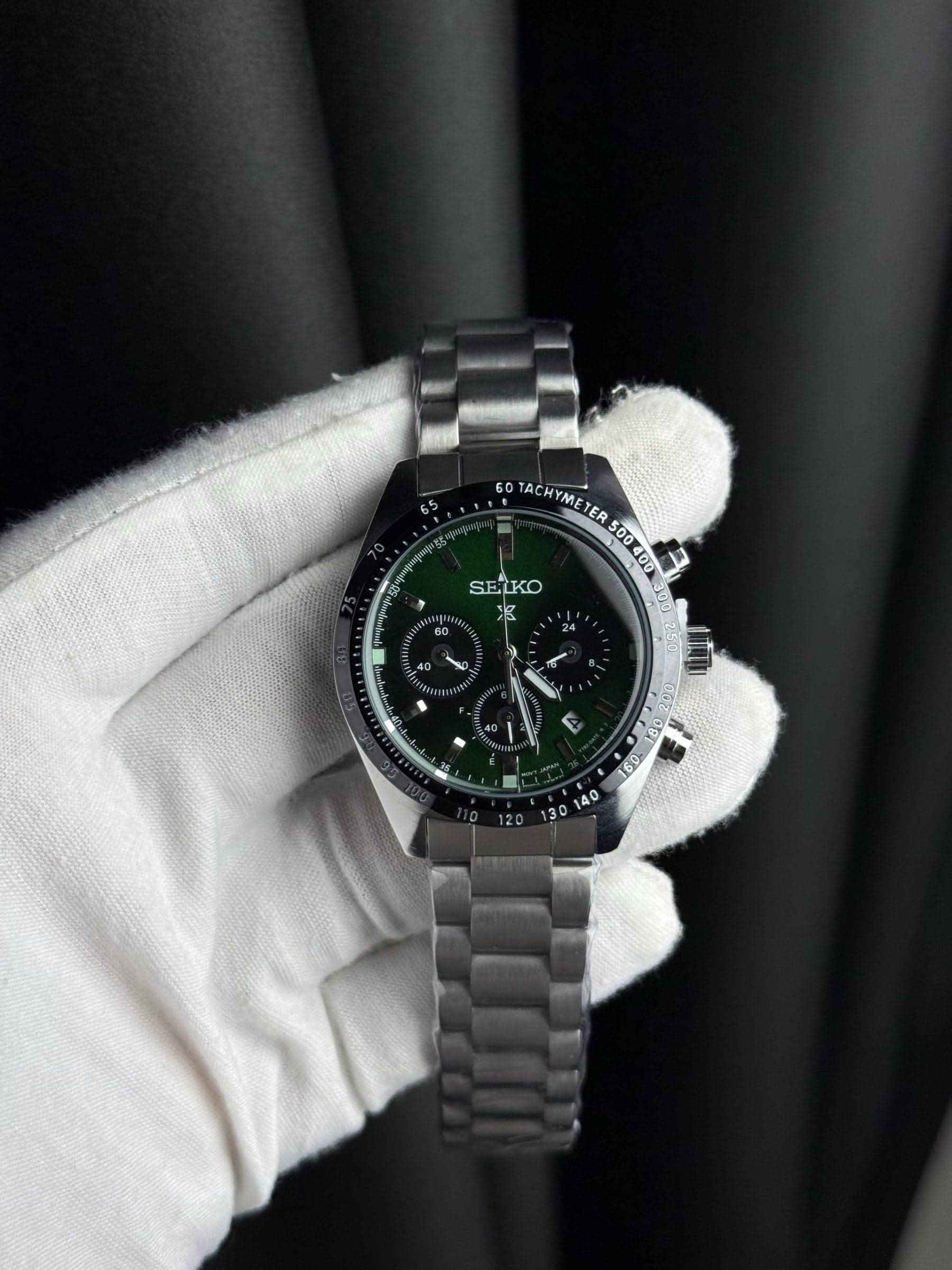 Seiko Prospex Speedtimer Chronograph Watch for Precision Timing — image 1